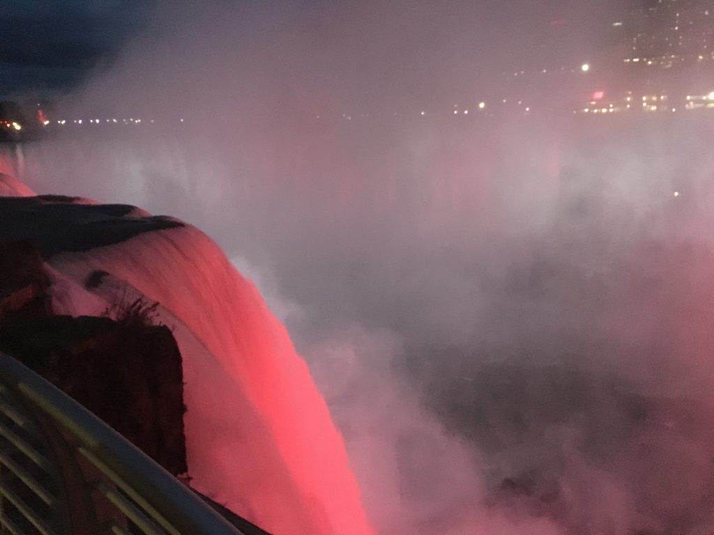 Niagara Falls Colors