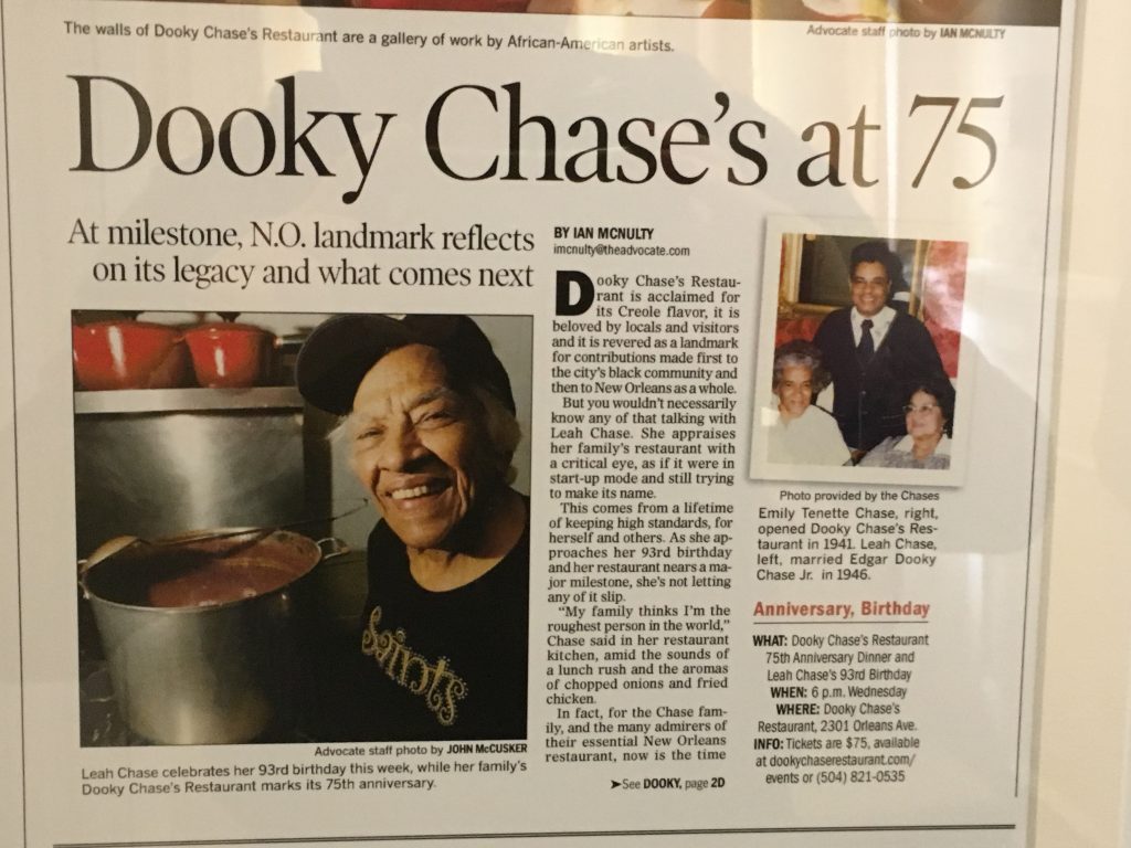 Dooky Chases New Orleans History